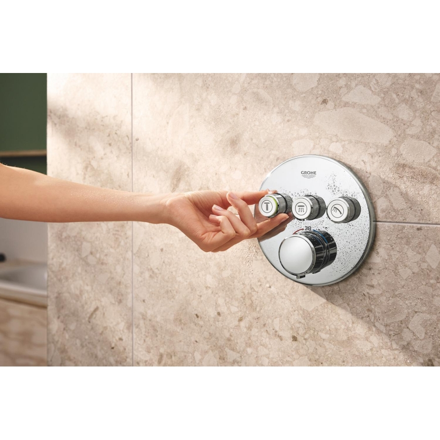 GROHE 34874000 - Душевая система PRECISION SMARTCONTROL 310 мм, блестящий хром