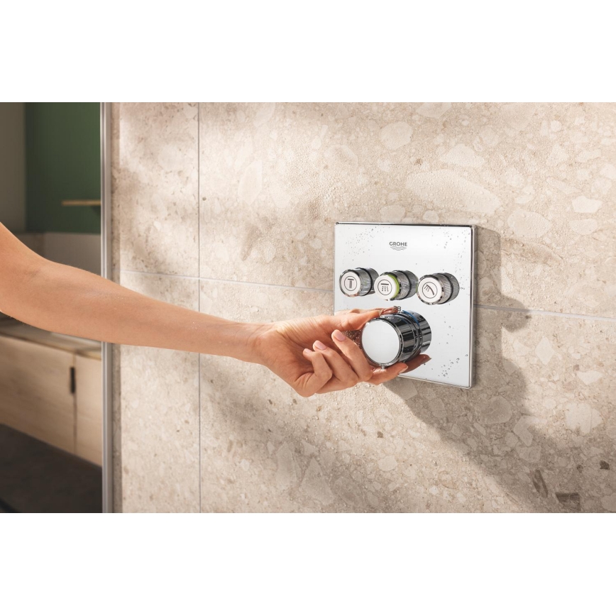 GROHE 34875000 - Душевая система PRECISION SMARTCONTROL 310 мм, глянцевый хром