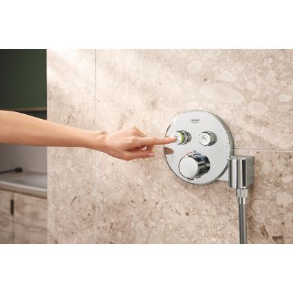 GROHE 34877000 - Душевая система VITALIO RAIN MONO 310, глянцевый хром