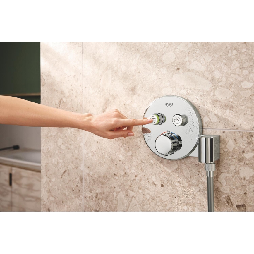 GROHE 34877000 - Душевая система VITALIO RAIN MONO 310, глянцевый хром