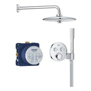 GROHE 34878000 - Душова система PRECISION SMARTCONTROL 260 мм полірований хром