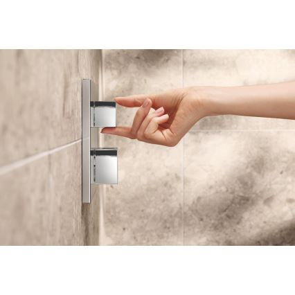 GROHE 34879000 - Вбудована душова система PRECISION CUBE 310 × 310 mm хром