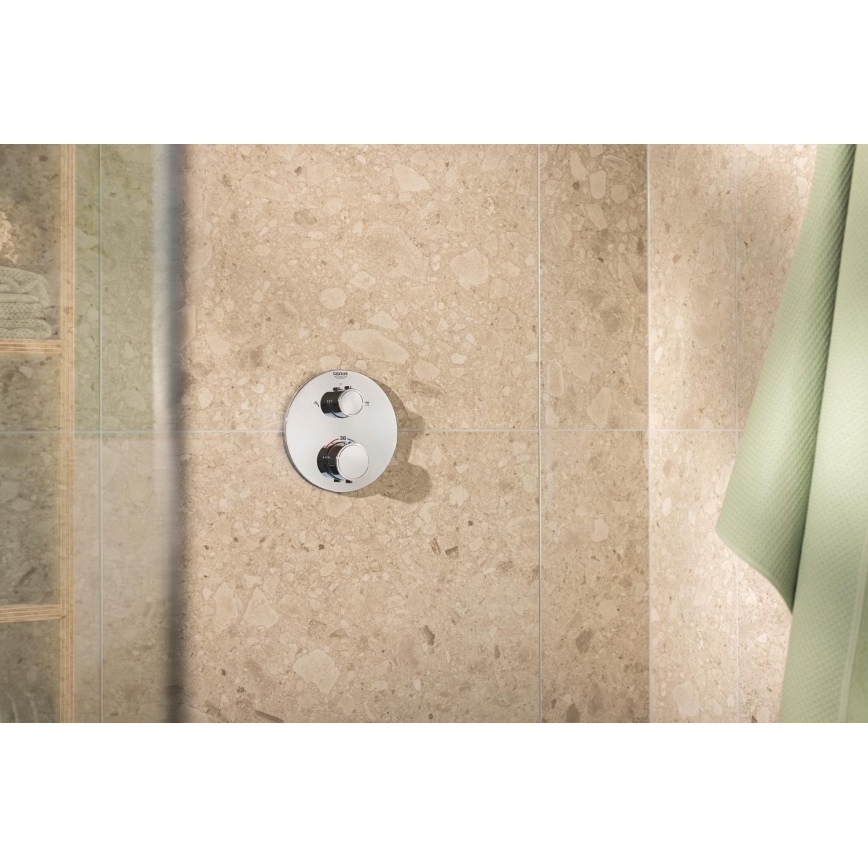 GROHE 34880000 - Душовий комплект з вбудованим змішувачем GROHTHERM SMARTCONTROL у блискучому хромі