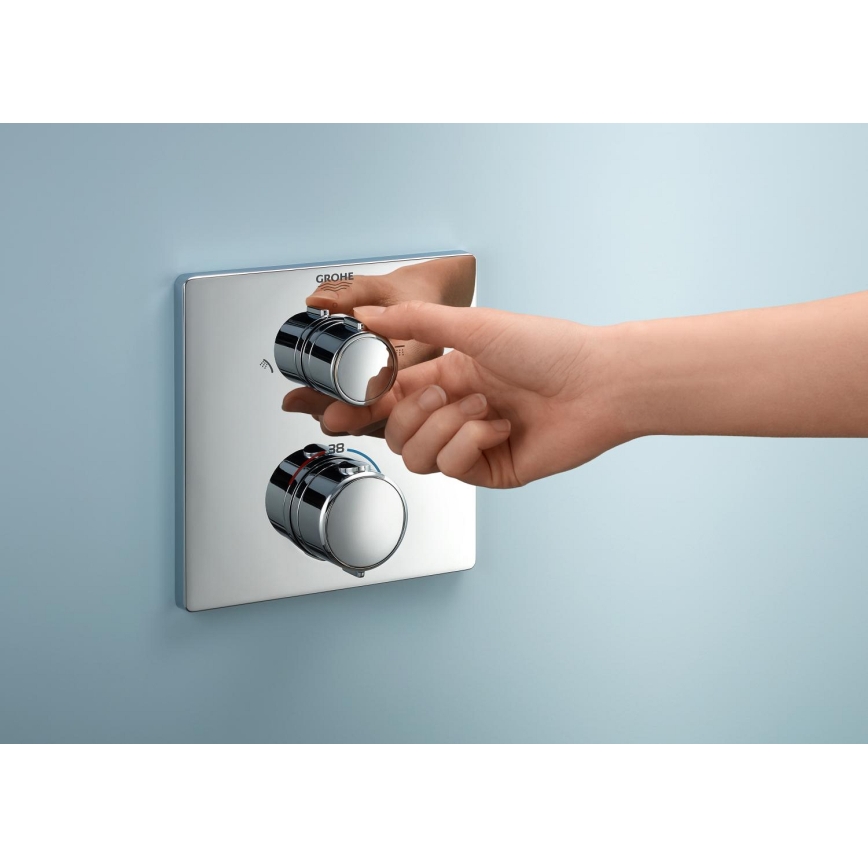 GROHE 34882000 - Душова система PRECISION VITALIO COMFORT 250 полірований хром