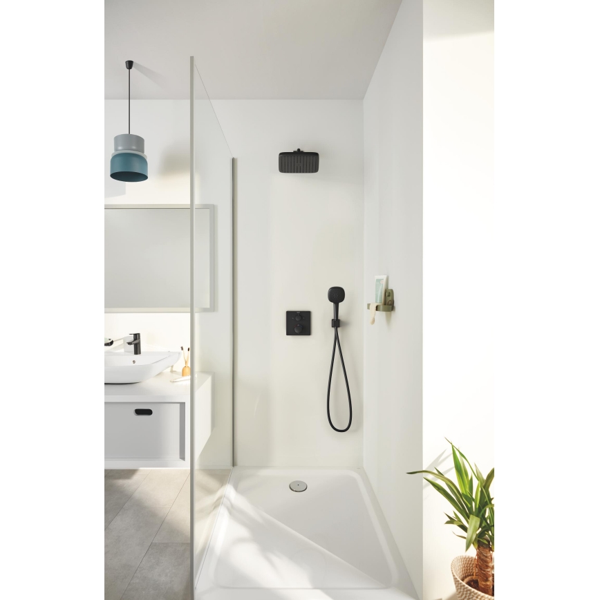 GROHE 348822430 - Душевой набор PRECISION 250 × 250 mm черный