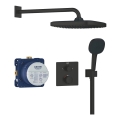 GROHE 348822430 - Душевой комплект PRECISION 250 × 250 мм чёрный