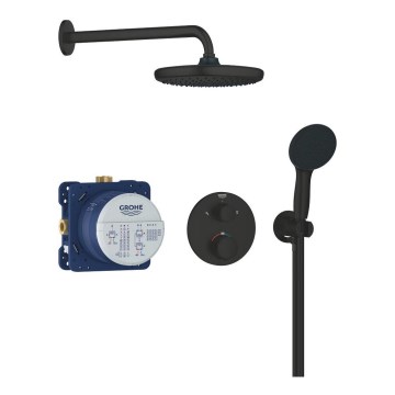 GROHE 348832430 - Душевой набор VITALIO START 250 мм чёрный