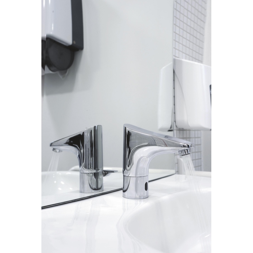 GROHE 36207001 - електронний змішувач для умивальника EUROPLUS E DN 15 глянцевий хром