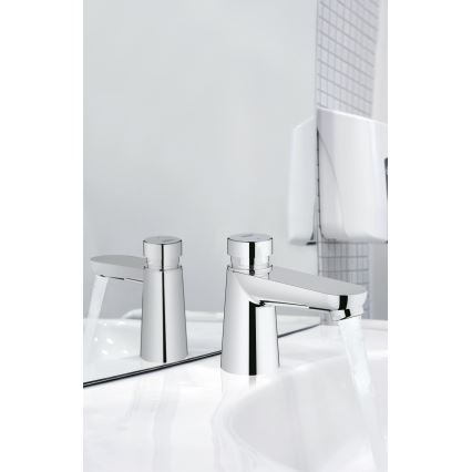GROHE 36265000-Самозакрывающийся напольный вентиль EUROECO COSMOPOLITAN T DN 15 хром