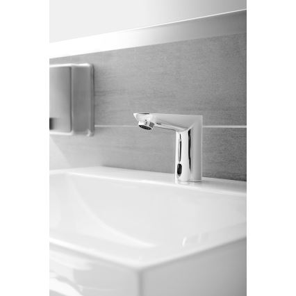 GROHE 36269000 - Електронний змішувач для умивальника EUROECO COSMOPOLITAN E 107 мм хром