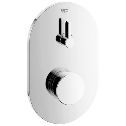 GROHE 36321000 - Самозакриваючий душовий змішувач EUROSMART COSMOPOLITAN T хром