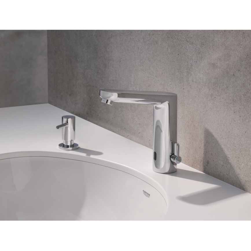 GROHE 36324001 - Инфракрасный электронный смеситель для раковины EUROSMART COSMOPOLITAN E хром