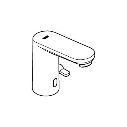 GROHE 36366002 - Електронний змішувач для умивальника GET E, полірований хром