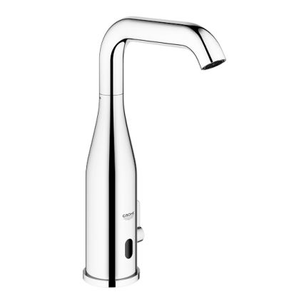 GROHE 36445000 - Электронный смеситель для раковины с инфракрасным датчиком ESSENCE E, полированный хром
