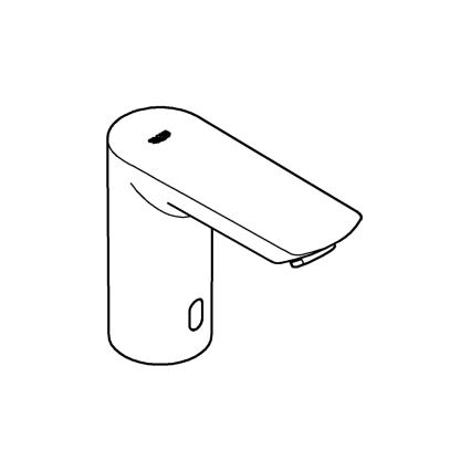 GROHE 36452000 - Інфрачервоний електронний змішувач для умивальника BAU COSMOPOLITAN E, хром