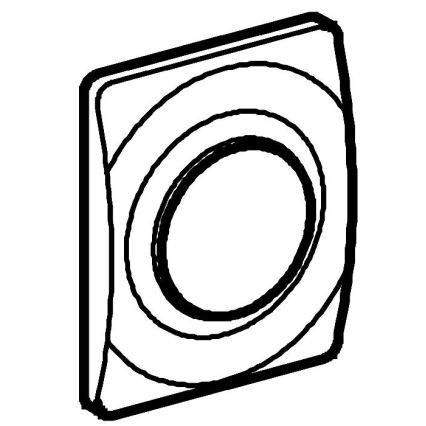 GROHE 37018SH0 - Кнопка смыва SURF 116 × 144 мм белая