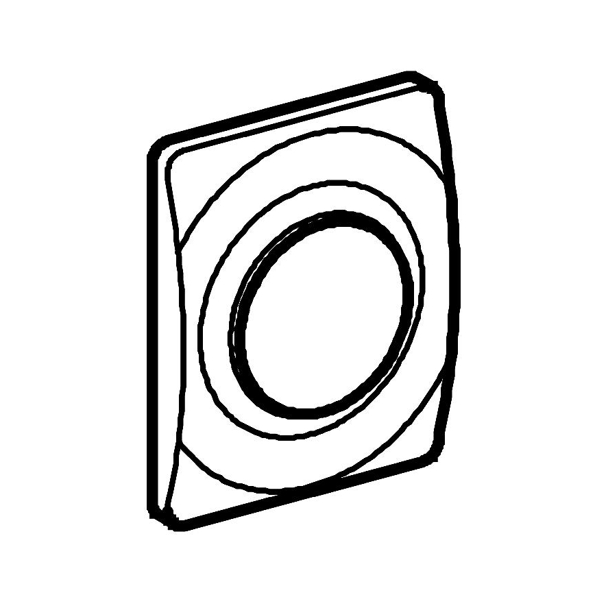 GROHE 37018SH0 - Кнопка смыва SURF 116 × 144 мм белая