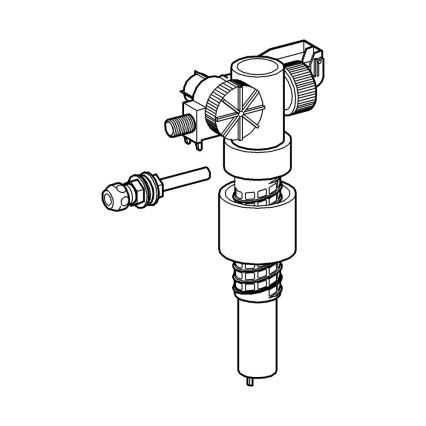 GROHE 37092000 - Клапан наповнення 38” глянцевий хром