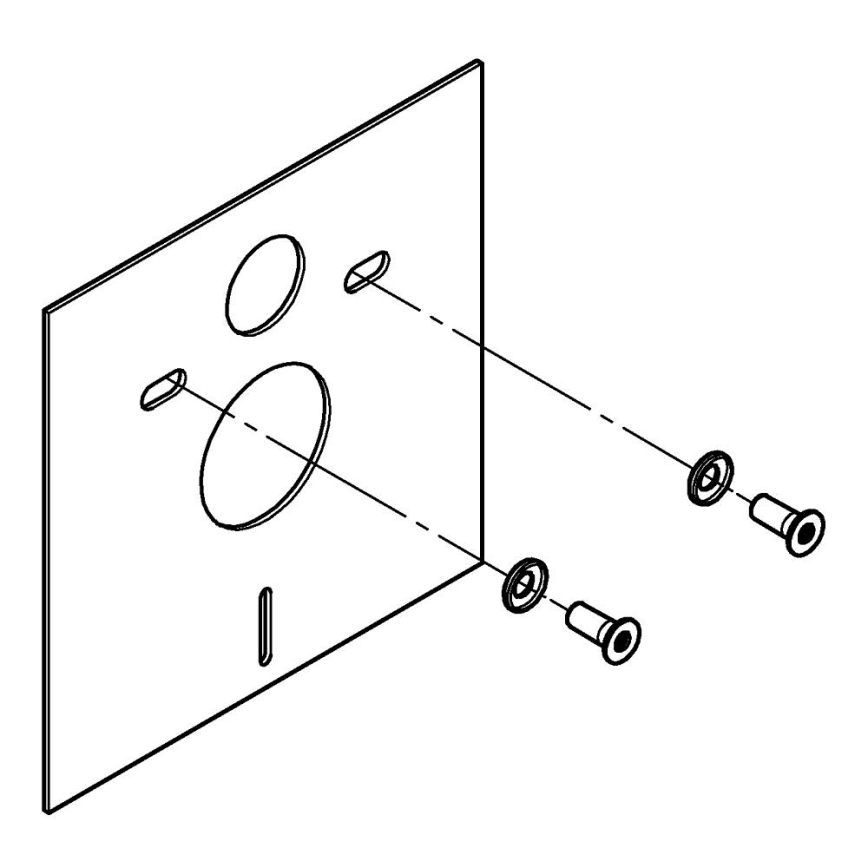 GROHE 37131000 - Комплект плавного закрывания для унитаза, белый