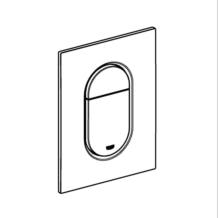 GROHE 37624DA0 - Кнопка змиву 130 × 172 мм бронзова