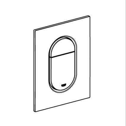 GROHE 37624GN0 - Кнопка смыва ARENA COSMOPOLITAN S 130 × 172 мм, золотая