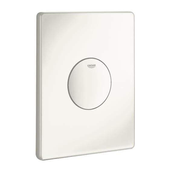 GROHE 38573SH0 - Кнопка змиву SKATE 156 × 197 мм біла