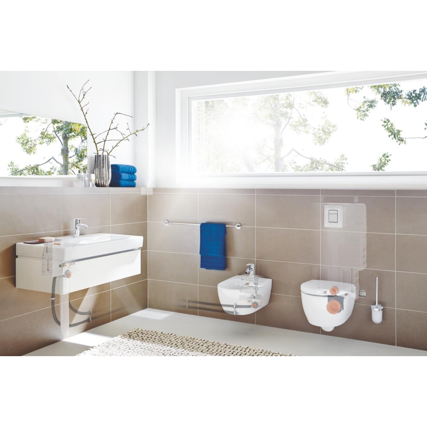 GROHE 38643001 - инсталляционный модуль для унитаза UNISET, 830 × 480 × 130 мм, белый
