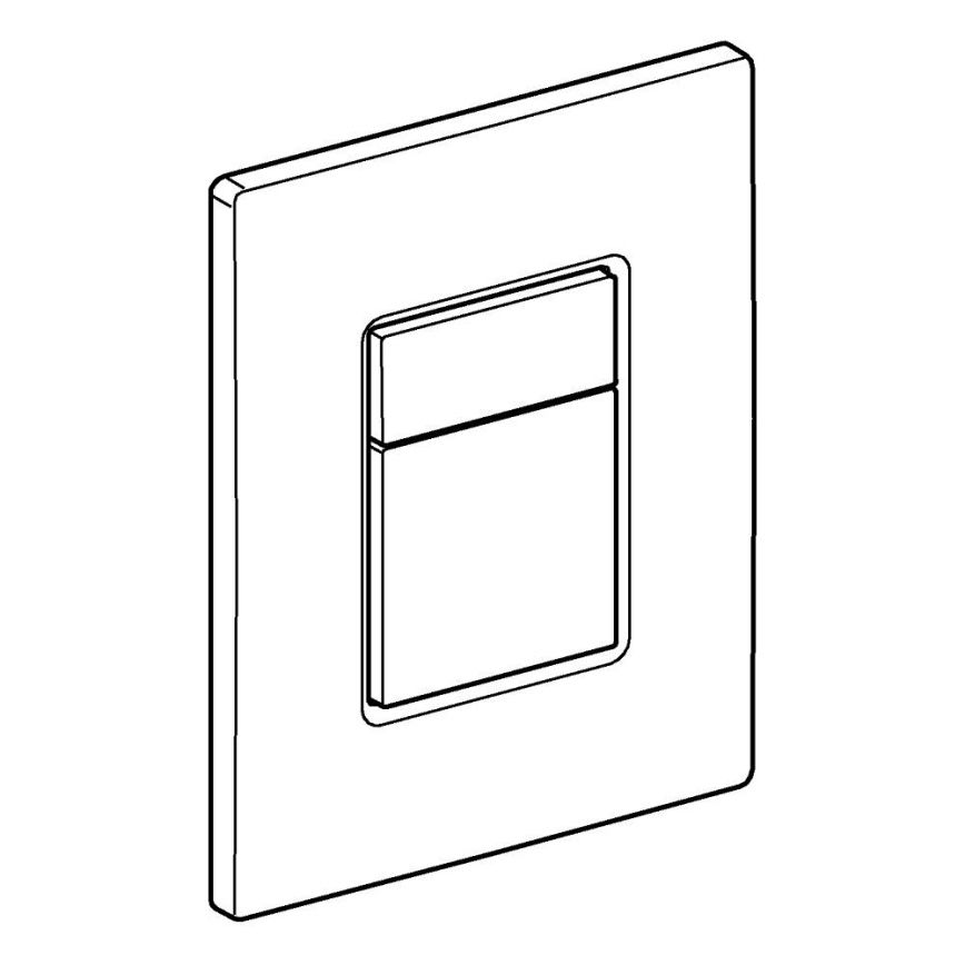 GROHE 38732AL0 - Кнопка смыва SKATE COSMOPOLITAN 156 × 197 мм графит