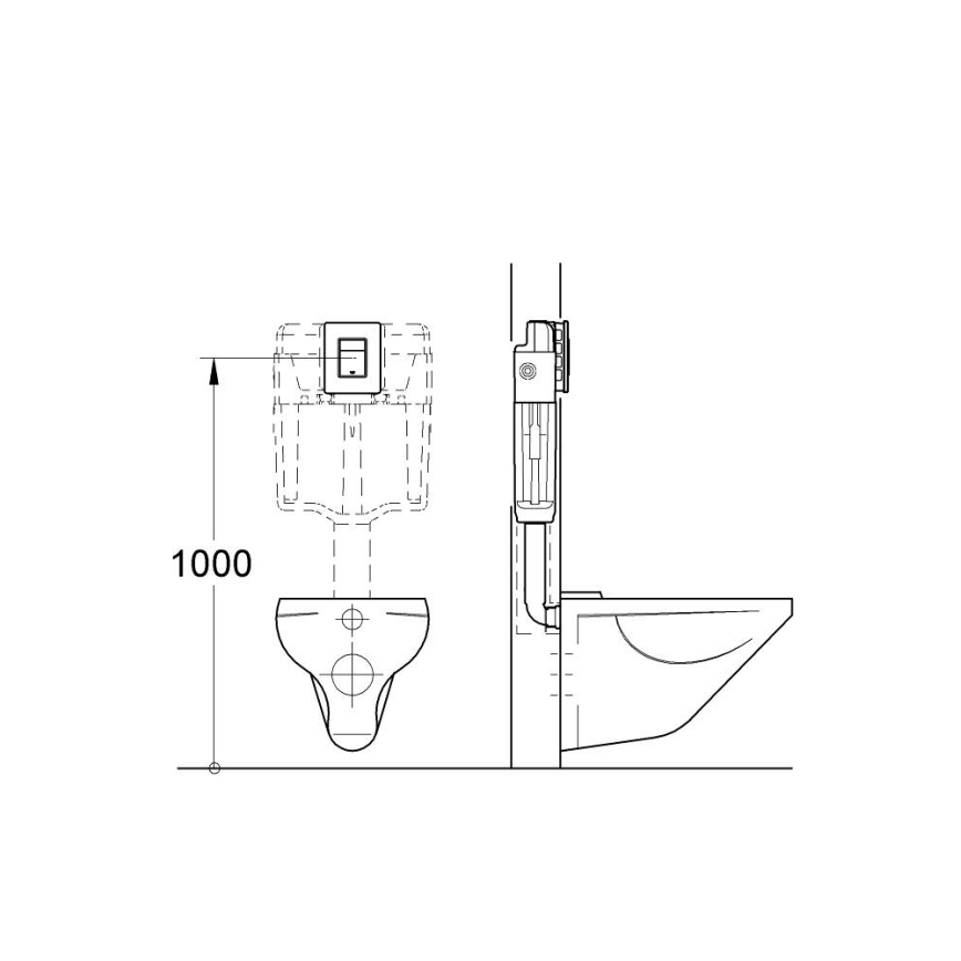 GROHE 38732DL0 - Кнопка змиву SKATE COSMOPOLITAN 156 × 197 мм мідна