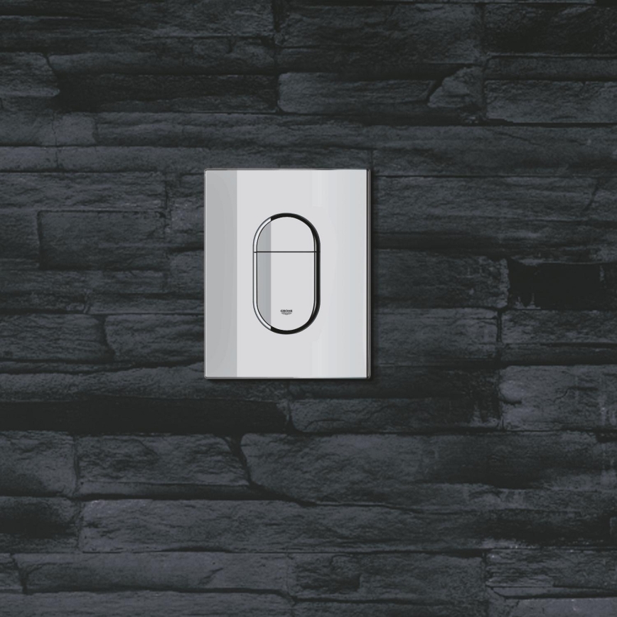 GROHE 38844000 - кнопка смыва ARENA COSMOPOLITAN 156 × 197 мм хром