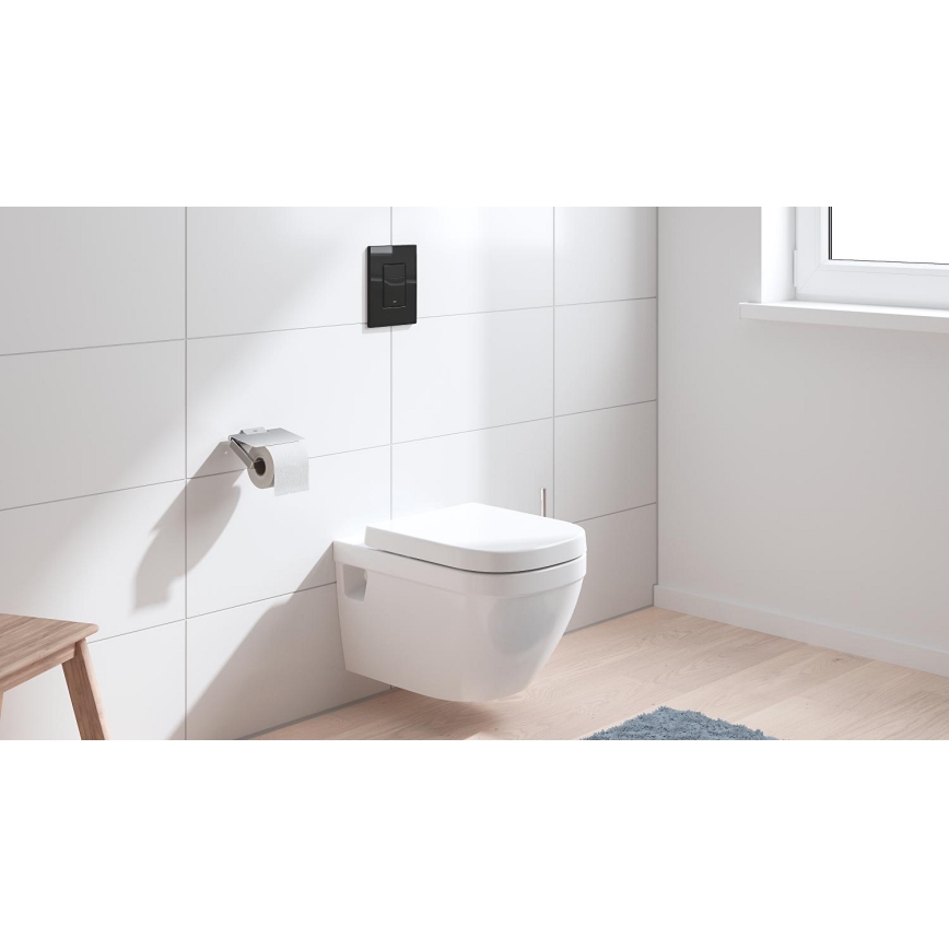 GROHE 38966KV0 - Кнопка смыва EVEN 156 × 197 mm черная