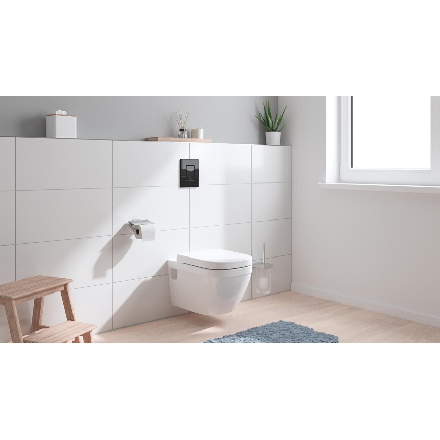 GROHE 38966KV0 - Кнопка смыва EVEN 156 × 197 mm черная