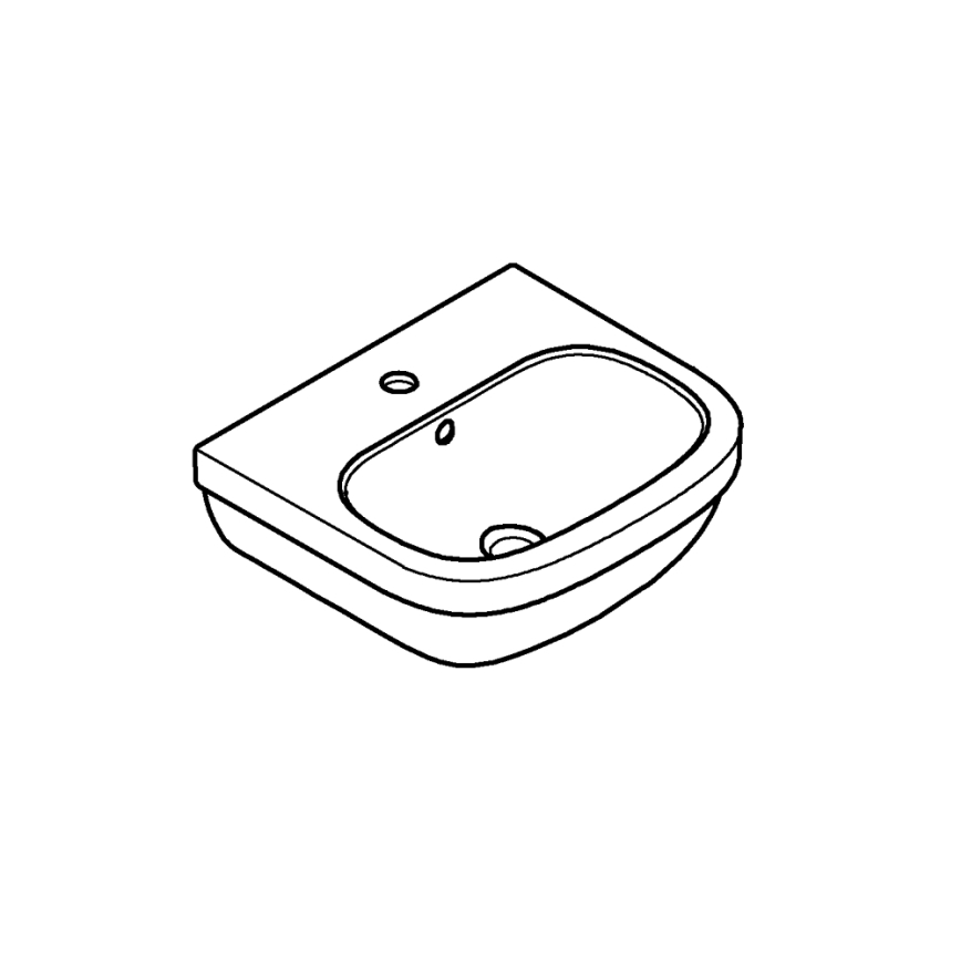 GROHE 39324000 - умивальник EURO CERAMIC 450 × 400 мм кераміка/білий