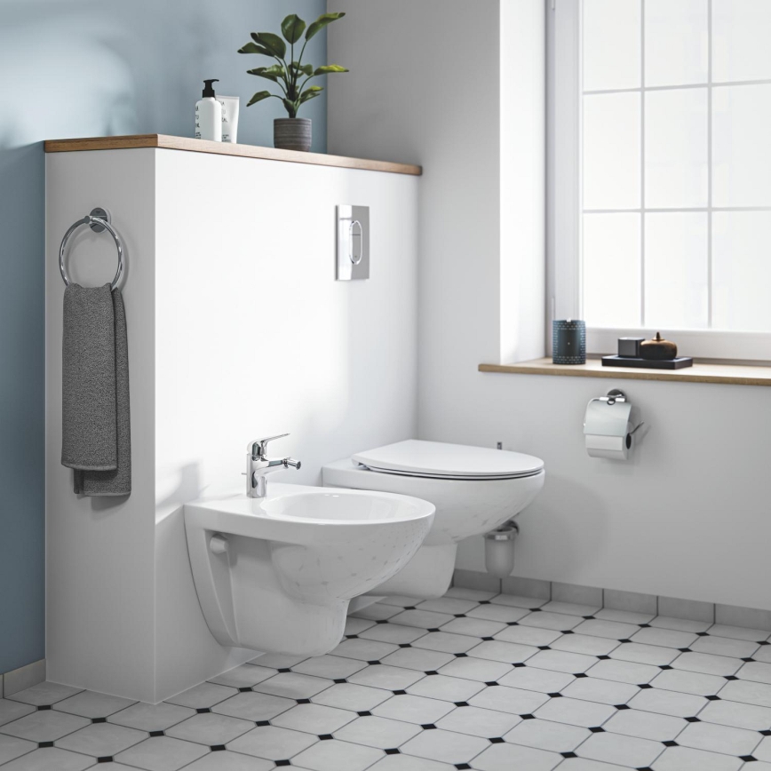 GROHE 39351000 - Підвісний унітаз BAU CERAMIC 53,1 × 36,8 × 36,3 см кераміка/білий