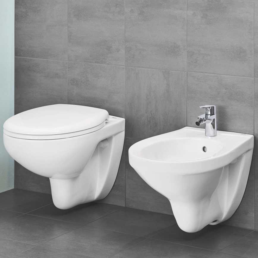 GROHE 39351000 - Подвесной унитаз BAU CERAMIC 53,1 × 36,8 × 36,3 см керамика/белый