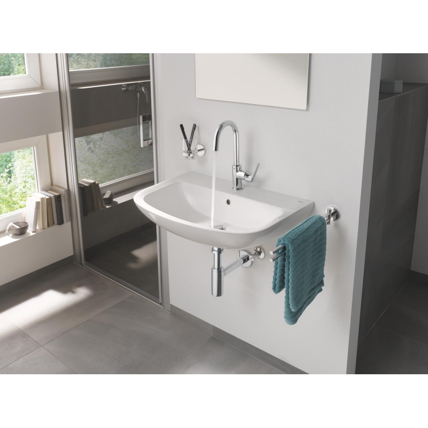 GROHE 39420000 - Подвесная раковина BAU CERAMIC 646 × 468 мм, керамика/белый