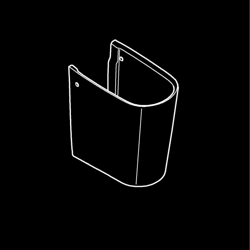 GROHE 39570000 - Полуколонна ESSENCE 320 × 319 мм керамика/белая