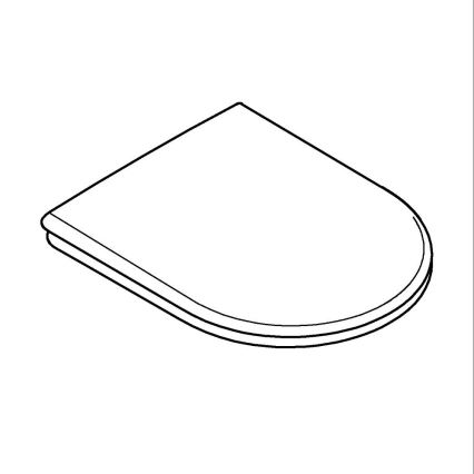 GROHE 39577001 - сиденье для унитаза ESSENCE, цвет DuraWhite