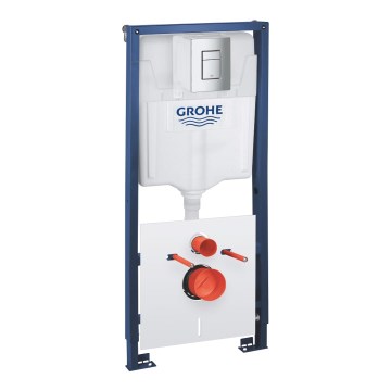 GROHE 39930000 - Комплект 4 в 1 для унитаза SOLIDO, 1,13 м, глянцевый хром