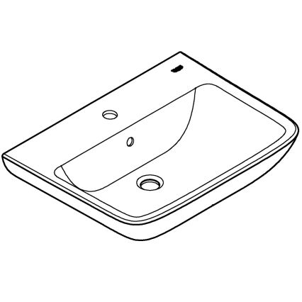 GROHE 39950000 - Раковина START EDGE 600 × 448 мм керамика/белая