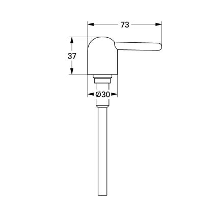 GROHE 40212000 - Запасна помпа ATRIO у полірованому хромі