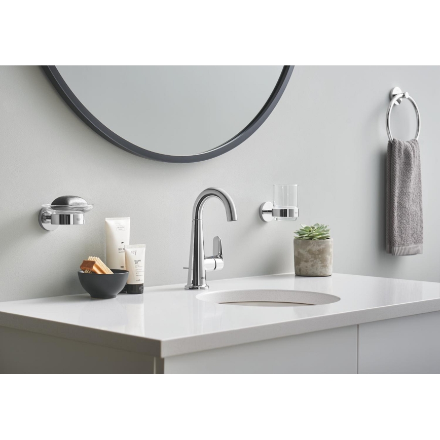 GROHE 40365001 - Полотенцедержатель ESSENTIALS 18 см, глянцевый хром