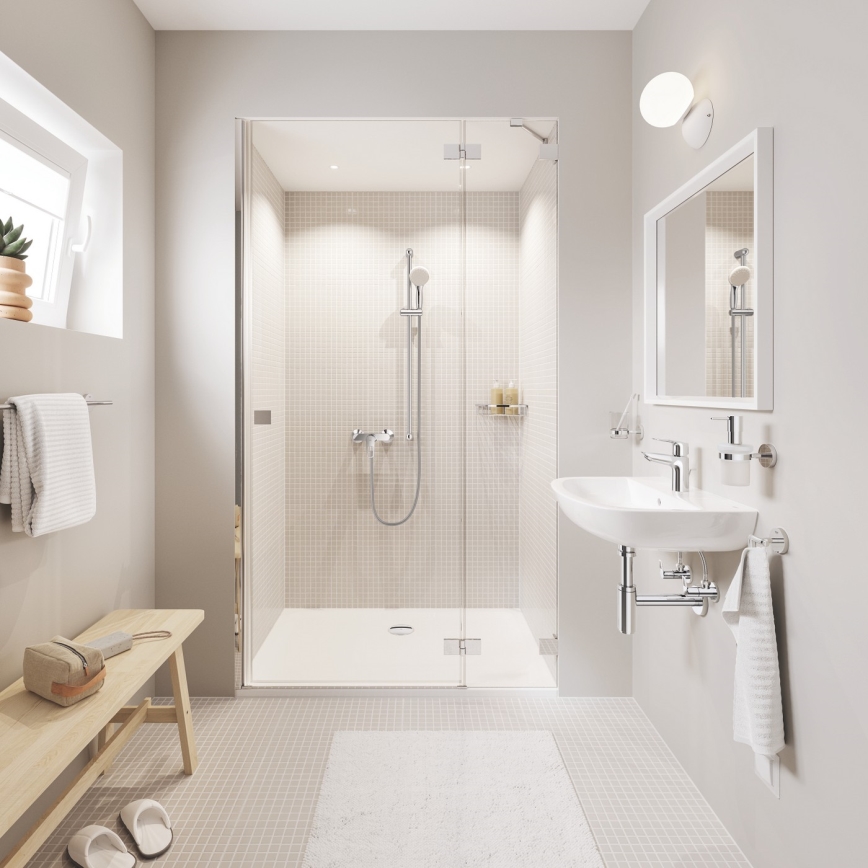 GROHE 40394001 - Дозатор рідкого мила ESSENTIALS 160 мл полірований хром
