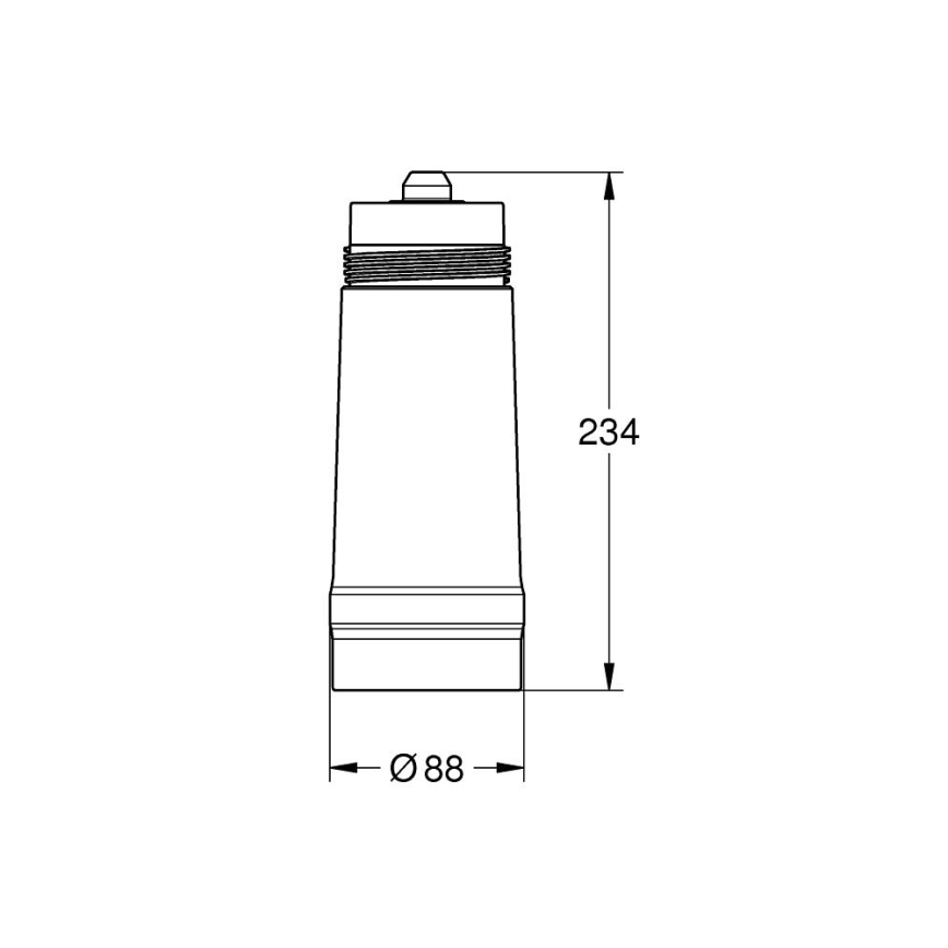 GROHE 40404001 - Фильтр GROHE BLUE размер S белый