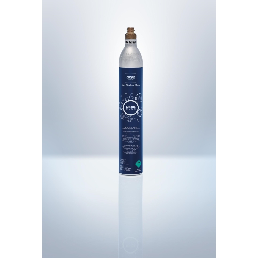 GROHE 40422000 - Баллон CO2 для карбонизации GROHE BLUE 425 г (4 шт.) нержавеющая сталь