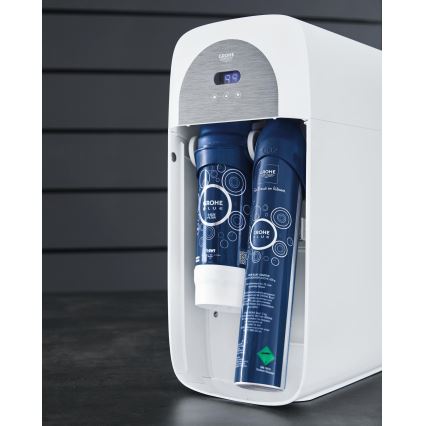GROHE 40422000 - Балон для карбонізації GROHE BLUE 425 г CO2 (4 шт.) нержавіюча сталь
