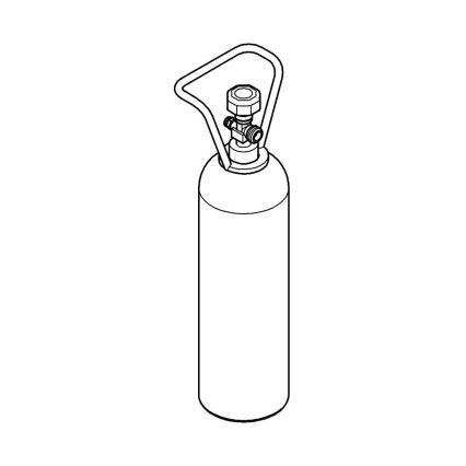 GROHE 40423000 - Стартовий комплект: балон CO2 GROHE BLUE 2 кг
