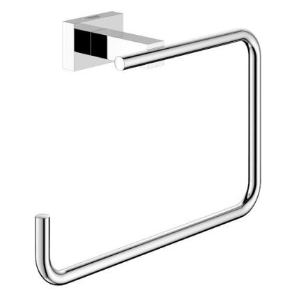 GROHE 40510001 - Тримач для рушників ESSENTIALS CUBE 188 мм глянцевий хром