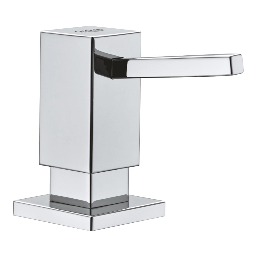 GROHE 40649000 - Дозатор для жидкого мыла CUBIC, 500 мл, глянцевый хром