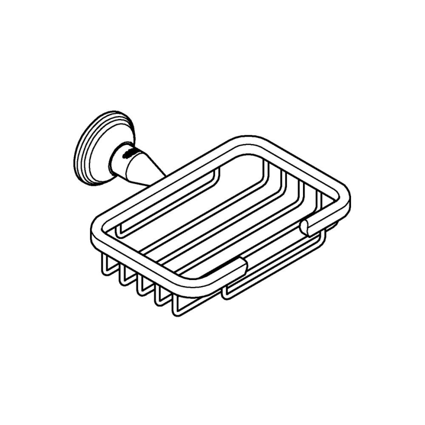 GROHE 40659001 - Кутова полиця ESSENTIALS AUTHENTIC глянцевий хром